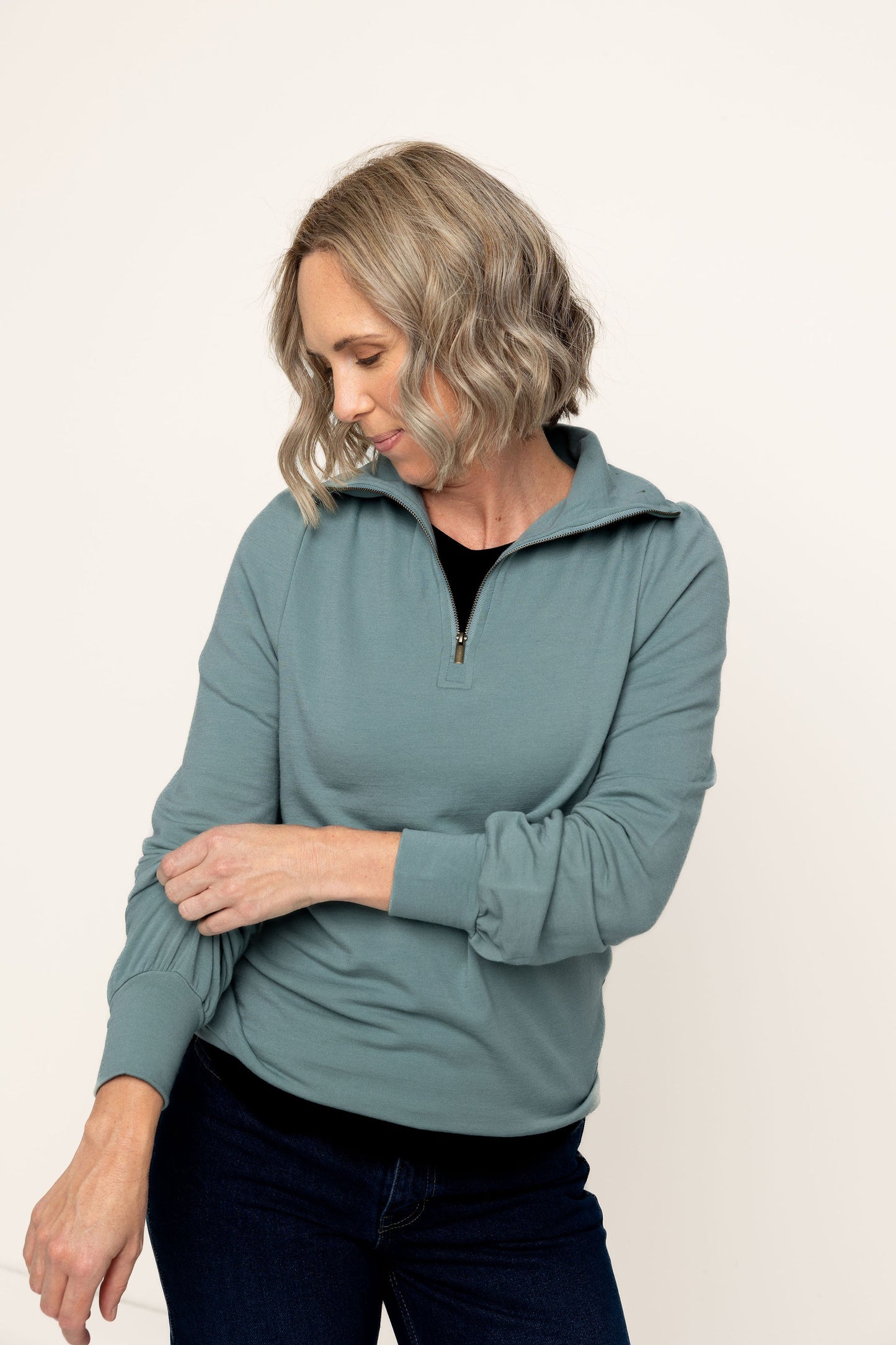 Far Calilah Jumper (Sage)
