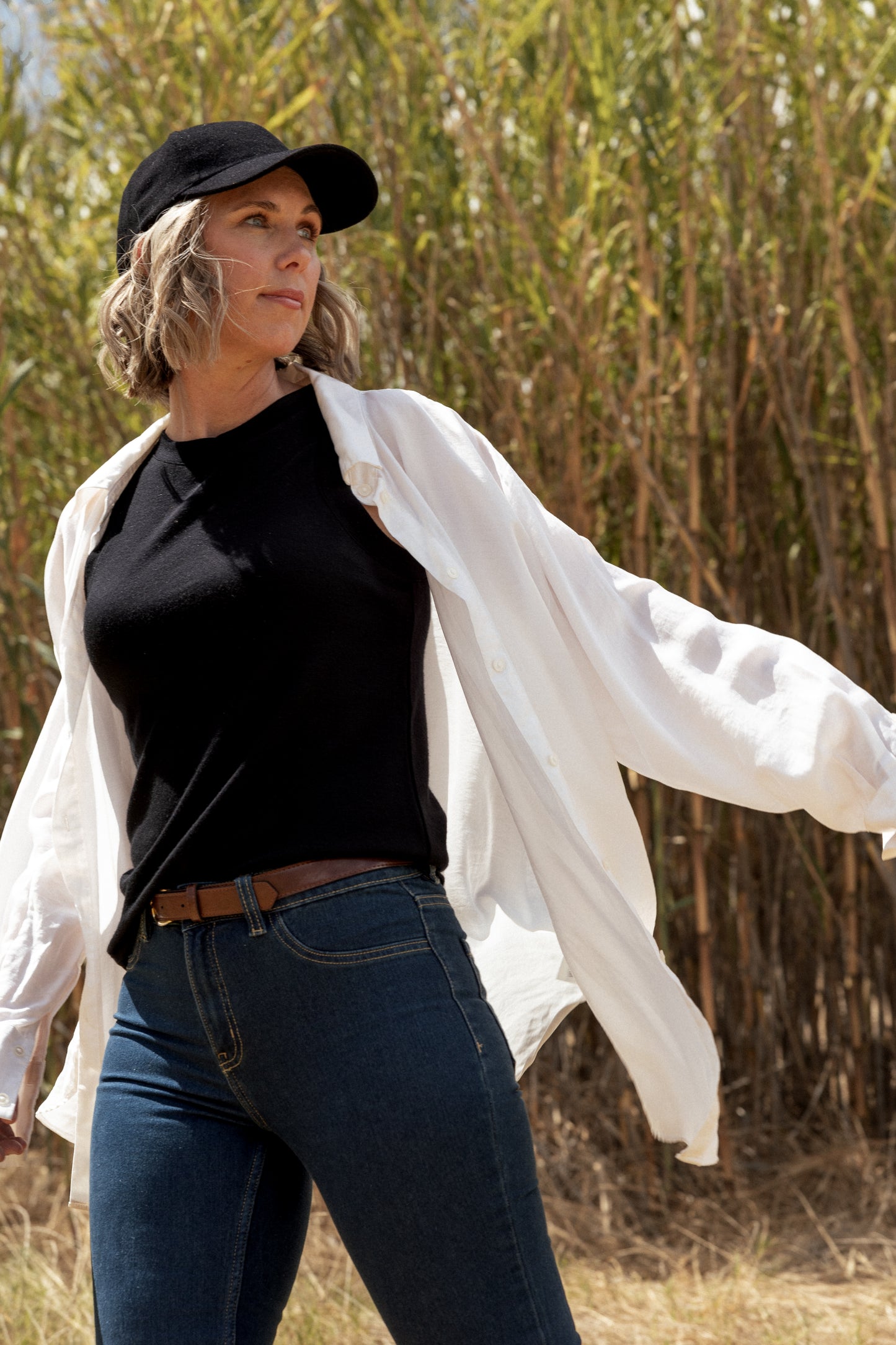 Race Singlet (Black)