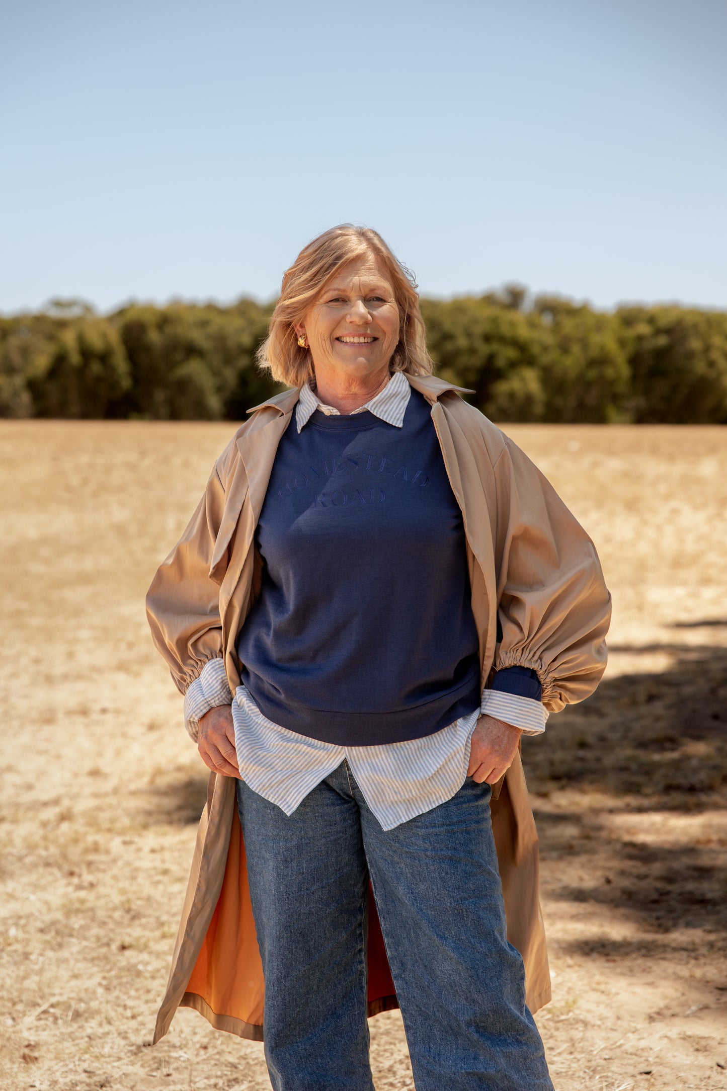 Long Field Merino Fleece Jumper